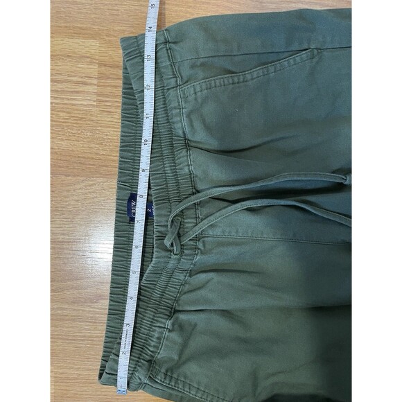 J Crew Factory Olive Green Elastic Draw String Waist Joggers Size 2 - Picture 5 of 7